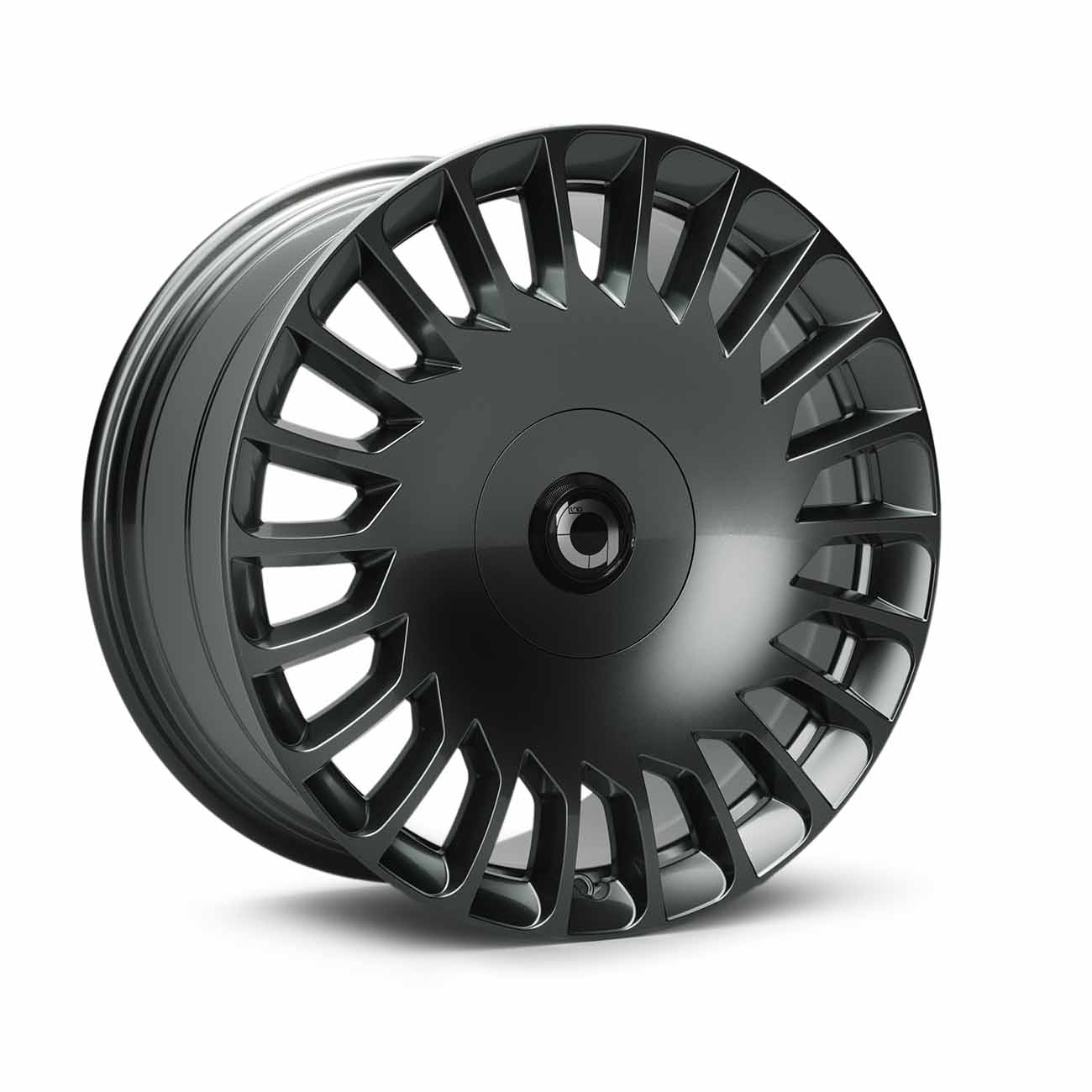 19″ RAZOR V2 Tesla Model S 2012–2021 Wheels – Set of 4 in Glossy Titanium - Image 2