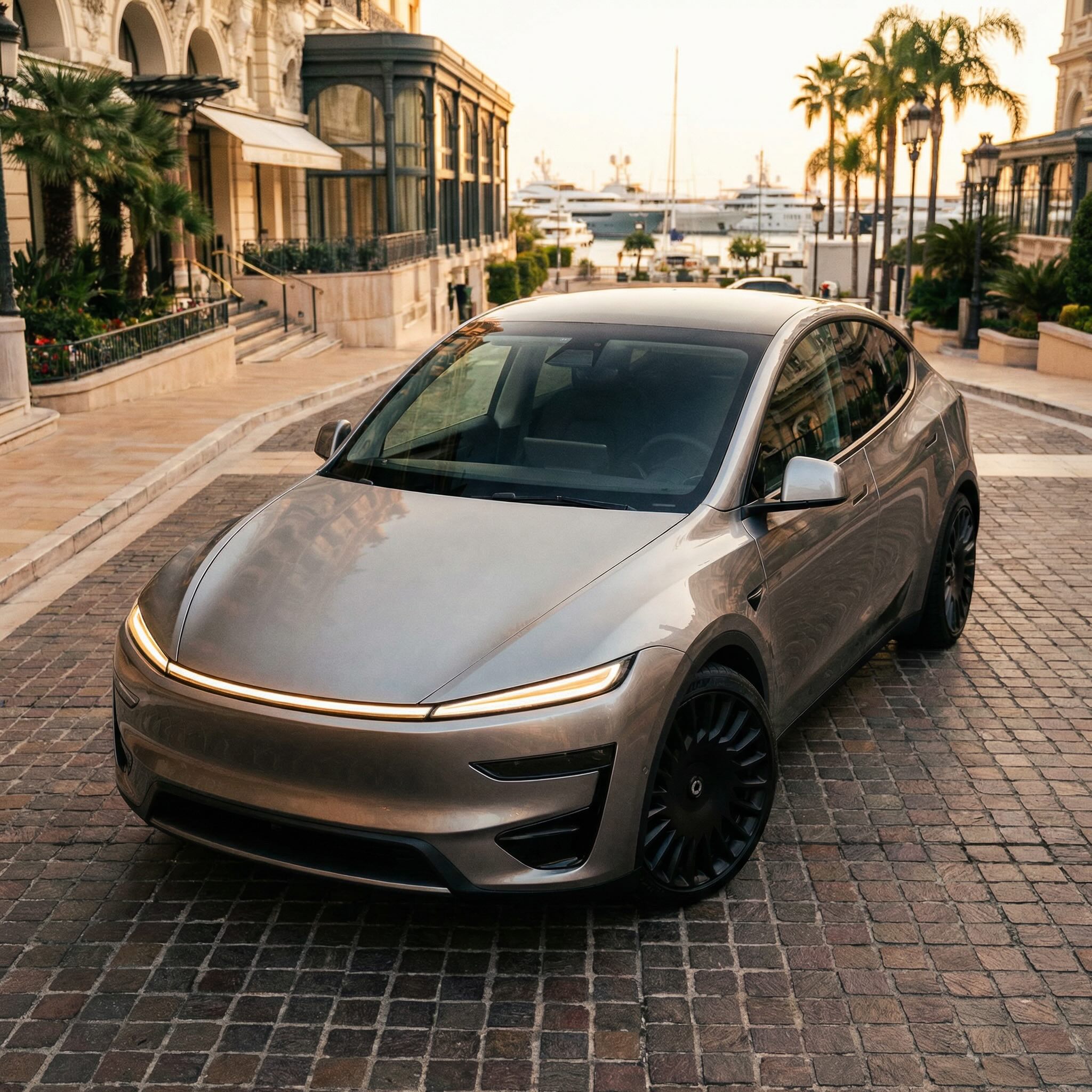 21″ RAZOR Tesla Model Y Wheels – Set of 4 in Onyx Black - Image 4