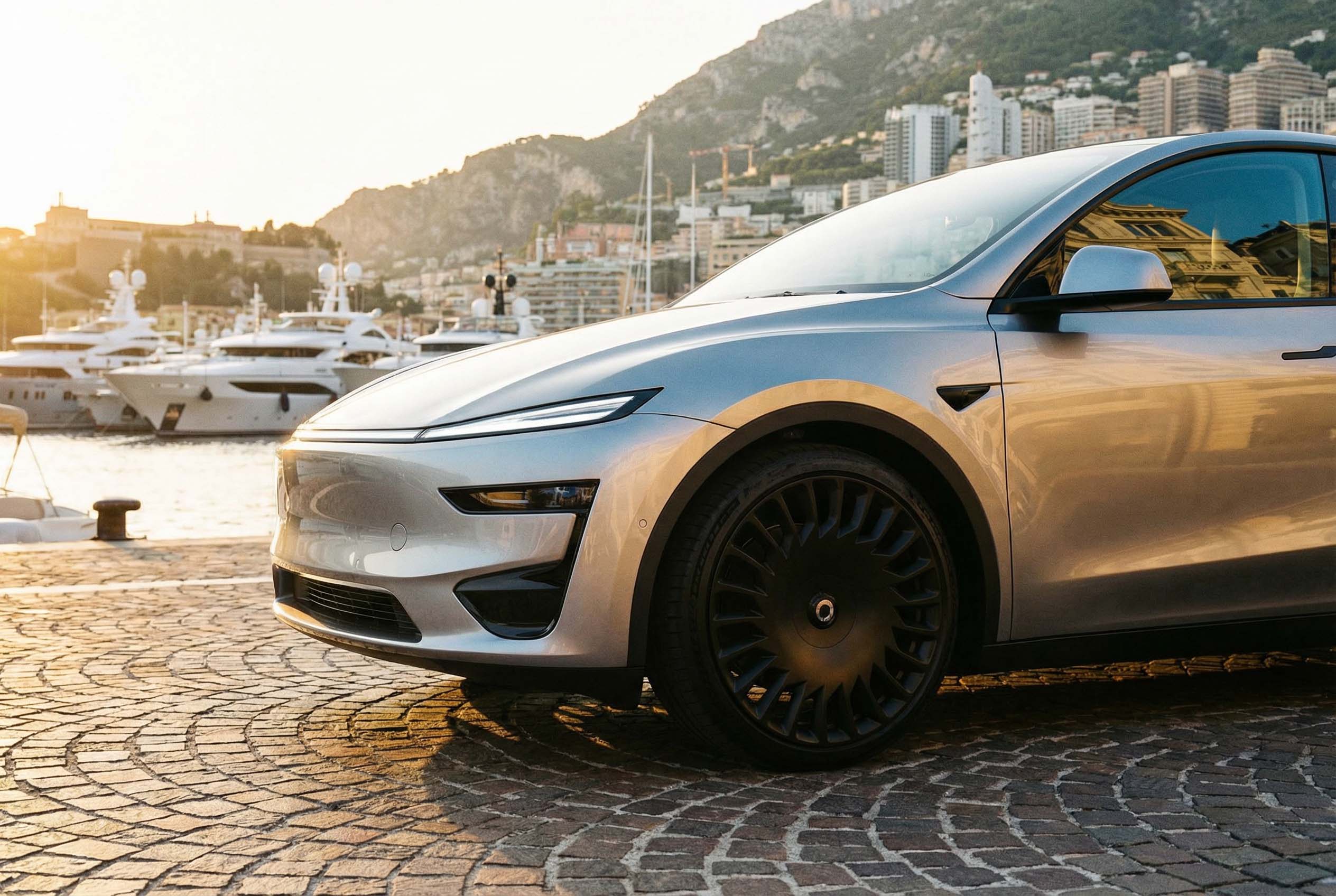 21″ RAZOR Tesla Model Y Wheels – Set of 4 in Onyx Black - Image 3